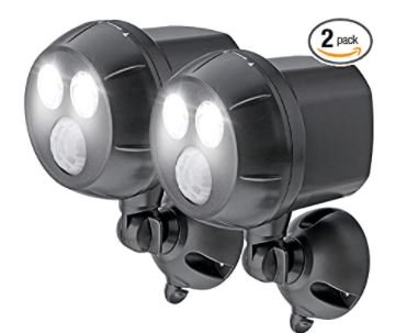 Battery operated outdoor lights: mr. Beams mb392, 400 lumen version light