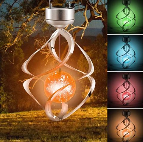 Hanging Solar Lights: Solar Lights Outdoor Yard Decorations