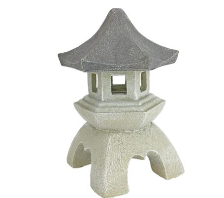 Japanese stone lanterns: design toscano asian decor pagoda lantern 