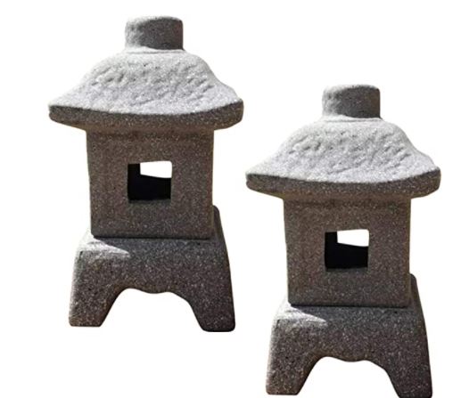 japanese stone lanterns: Zen Garden Decor - Japanese Lantern