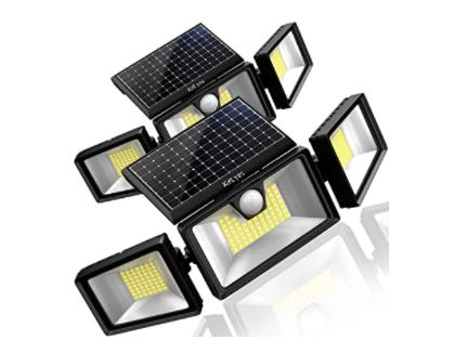 solar porch lights: KOLYES Solar Lights Outdoor