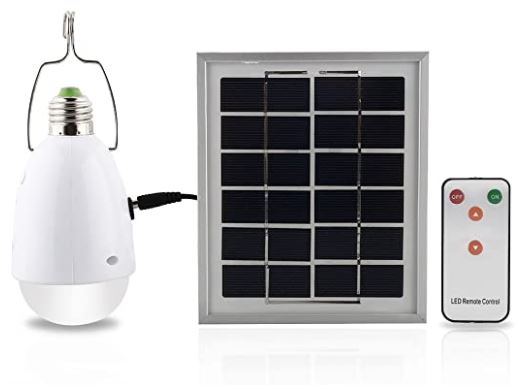 solar powered bulb: Mabor DU-12R Multi-functional LED Solar Lamp