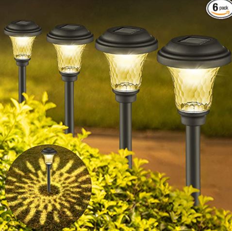 Waterproof garden lights: solar lights outdoor waterproof